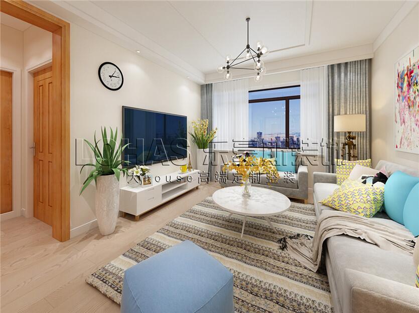 中景香頌120平現(xiàn)代