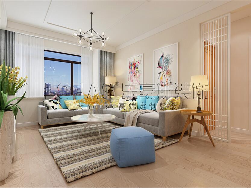 中景香頌120平現(xiàn)代