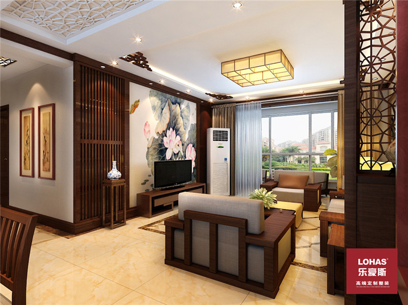 盛邦大都會(huì)/139平/新中式