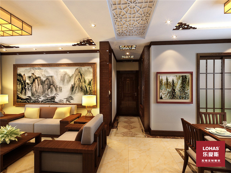 盛邦大都會(huì)/139平/新中式