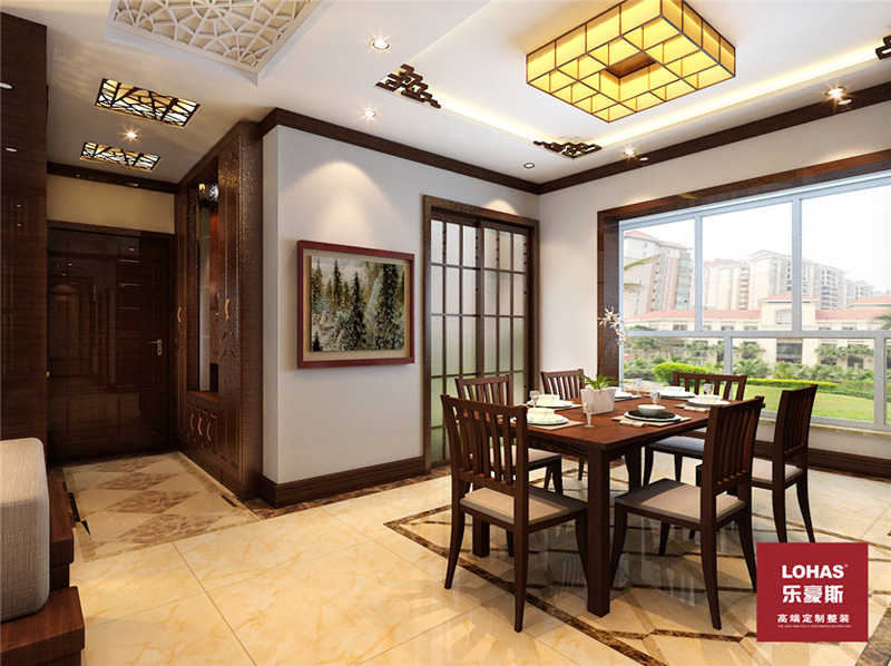 盛邦大都會(huì)/139平/新中式