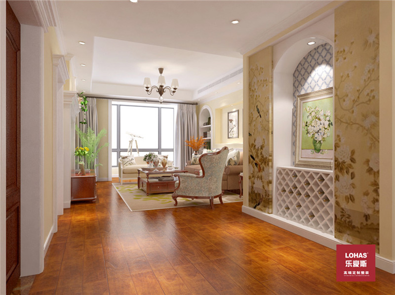 新源燕府186平美式田園風格 新源燕府186平美式田園風格