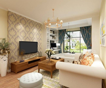 天海譽天下/88平米/美式風(fēng)格