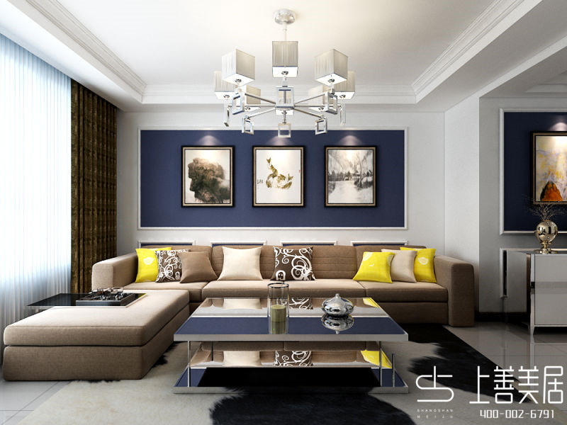 世爵公館120平現(xiàn)代簡約風(fēng)格