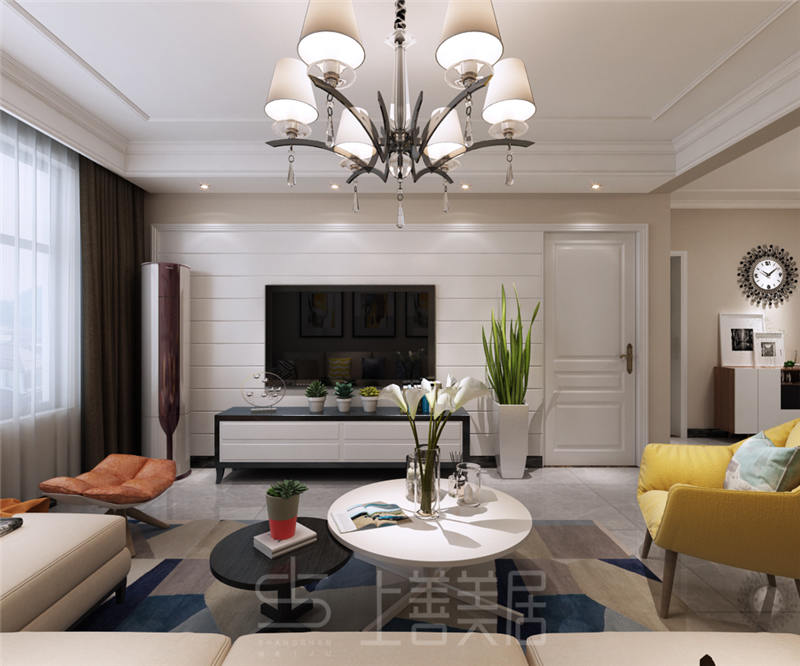 榮盛城87平現(xiàn)代簡約