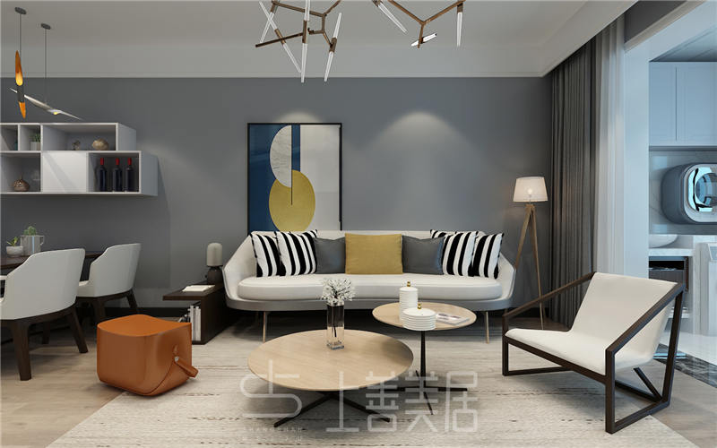 榮盛城95平現(xiàn)代簡約