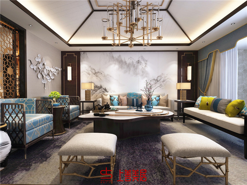 正定陽光花園190㎡新中式