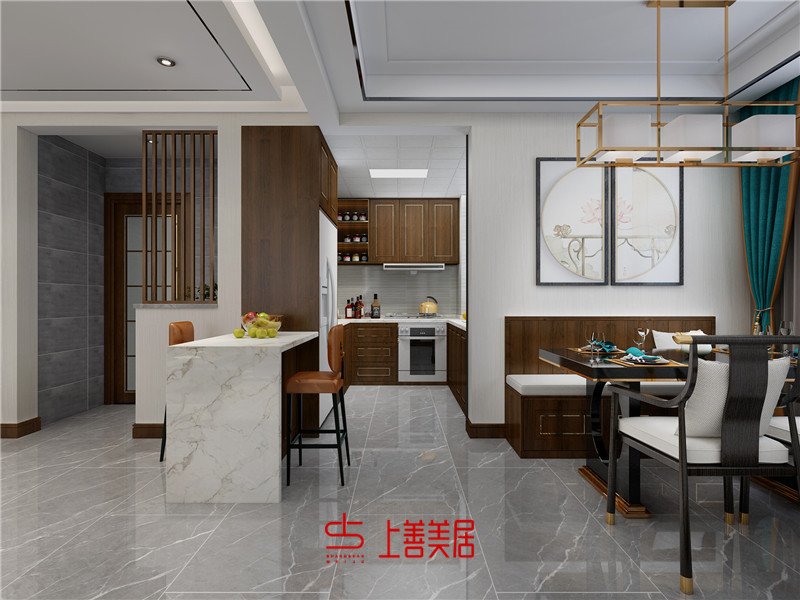 天河悅城/129㎡/新中式