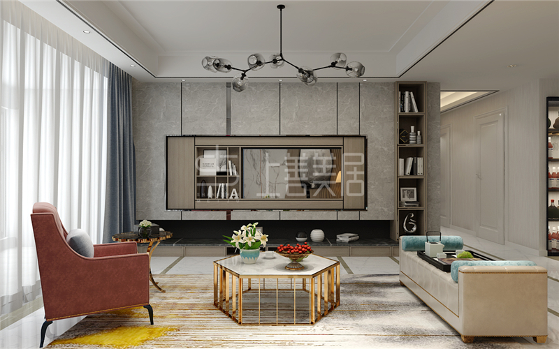 盛邦大都會(huì)/139平/現(xiàn)代簡約