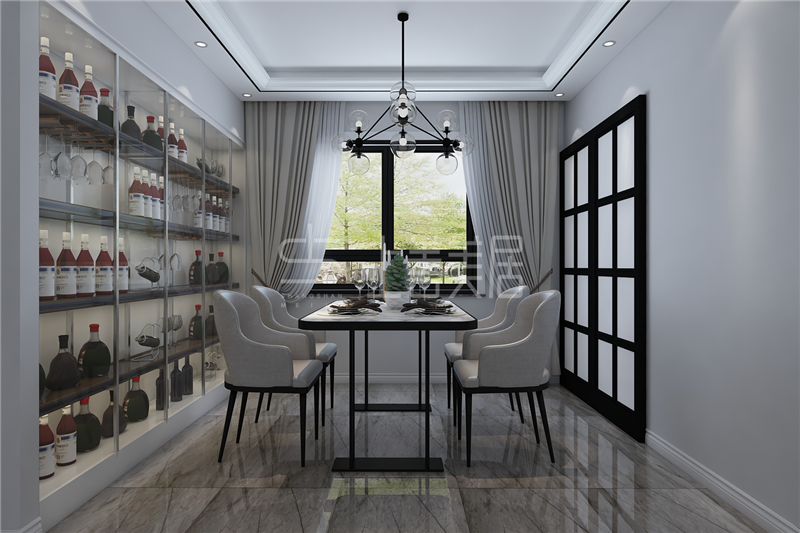 天河悅城/138平/現(xiàn)代風格