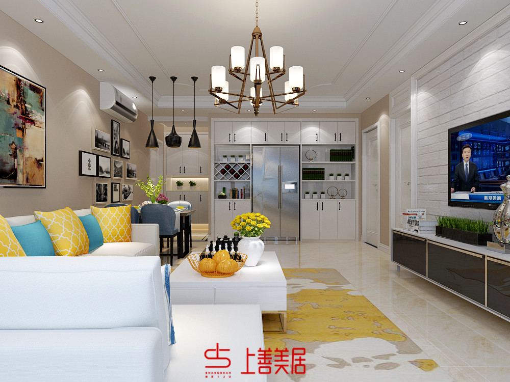 聯(lián)邦名都90平米現(xiàn)代簡(jiǎn)約風(fēng)格