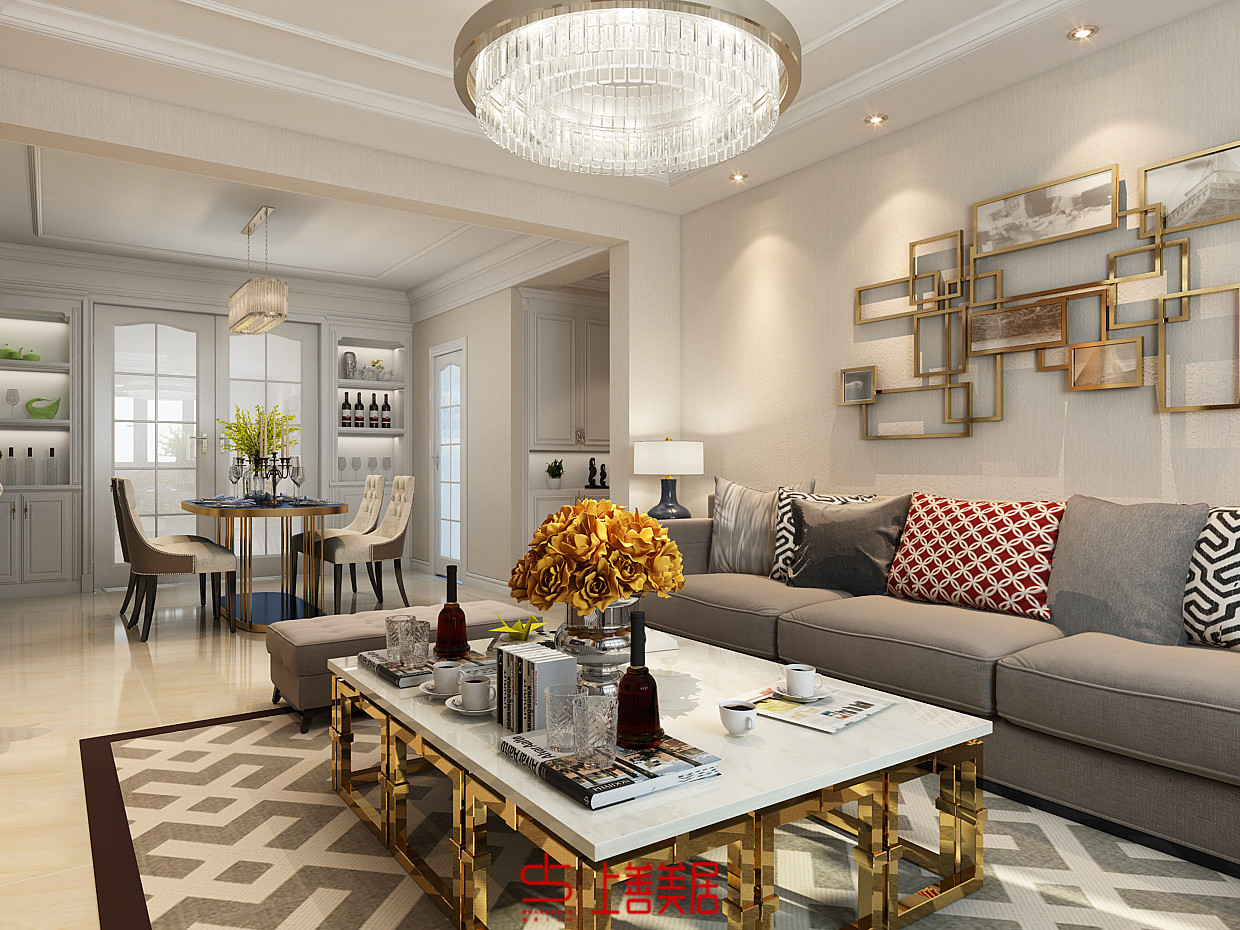 金城嘉園140平現(xiàn)代簡約