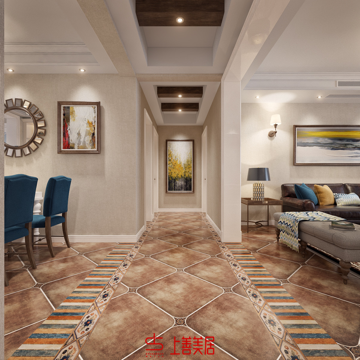 瀚唐139平美式簡(jiǎn)約