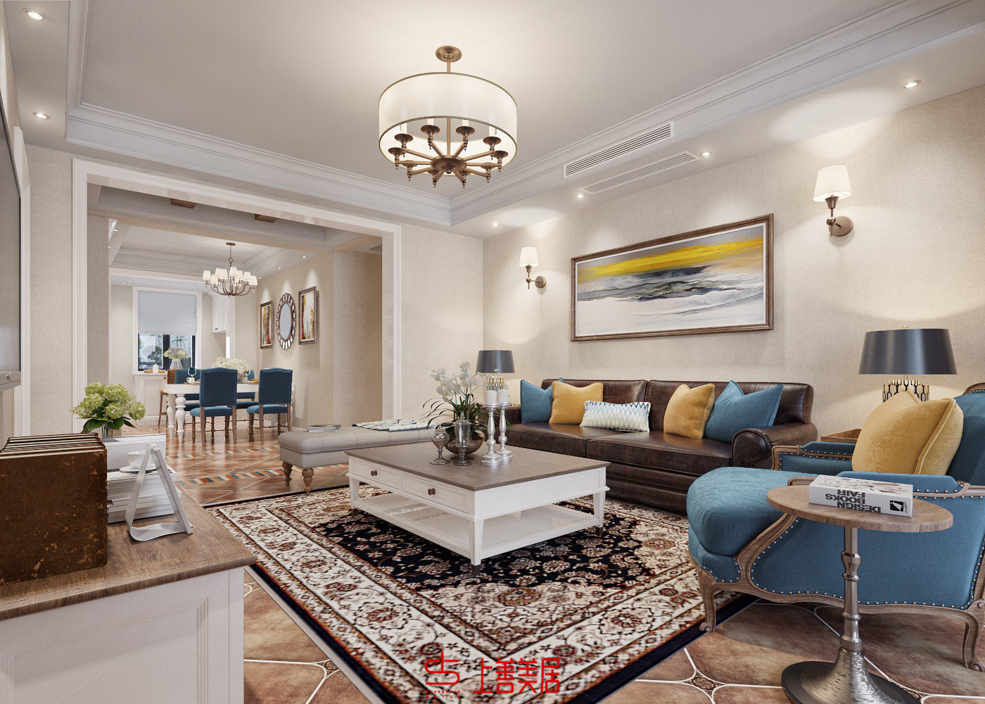 瀚唐139平美式簡(jiǎn)約