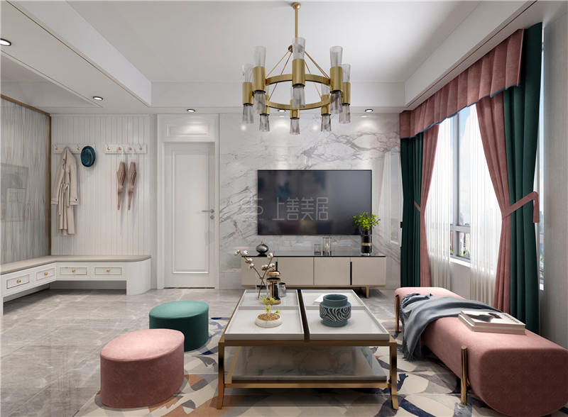 天河悅城/118平/現(xiàn)代輕奢