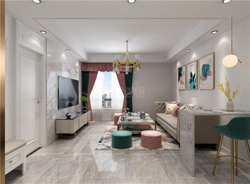 天河悅城/118平/現(xiàn)代輕奢