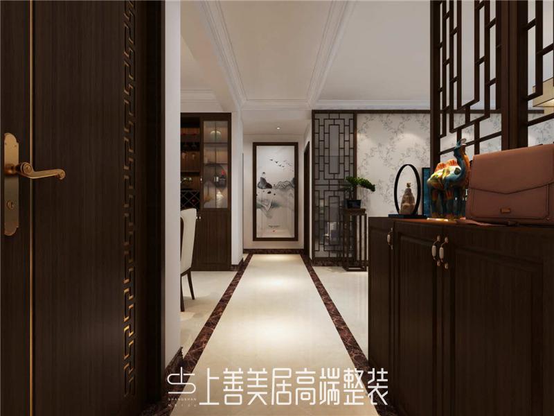 幸福城124平中式風格