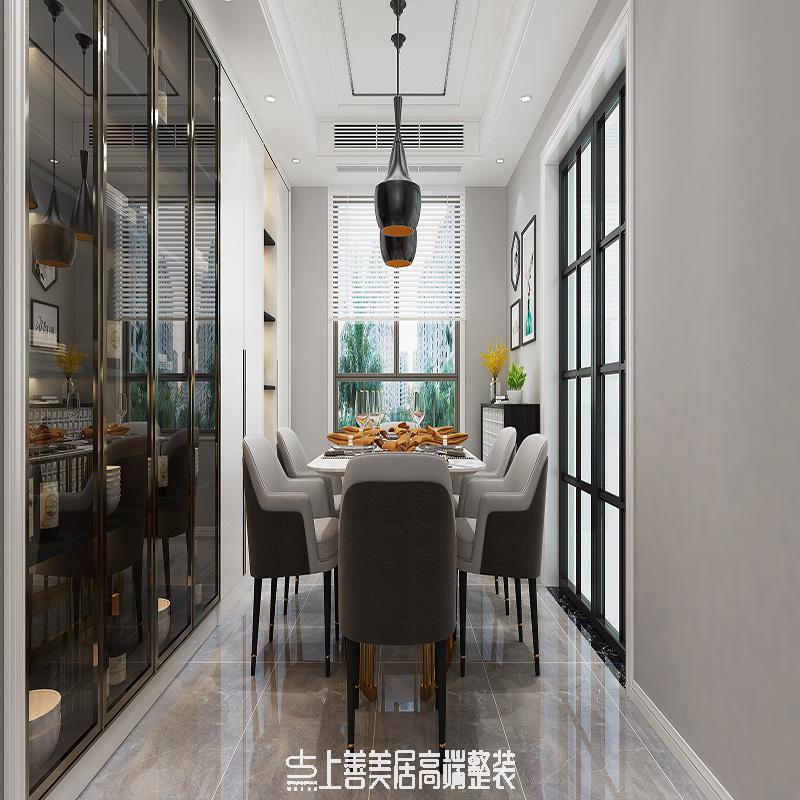 東南智慧城132平裝修效果圖