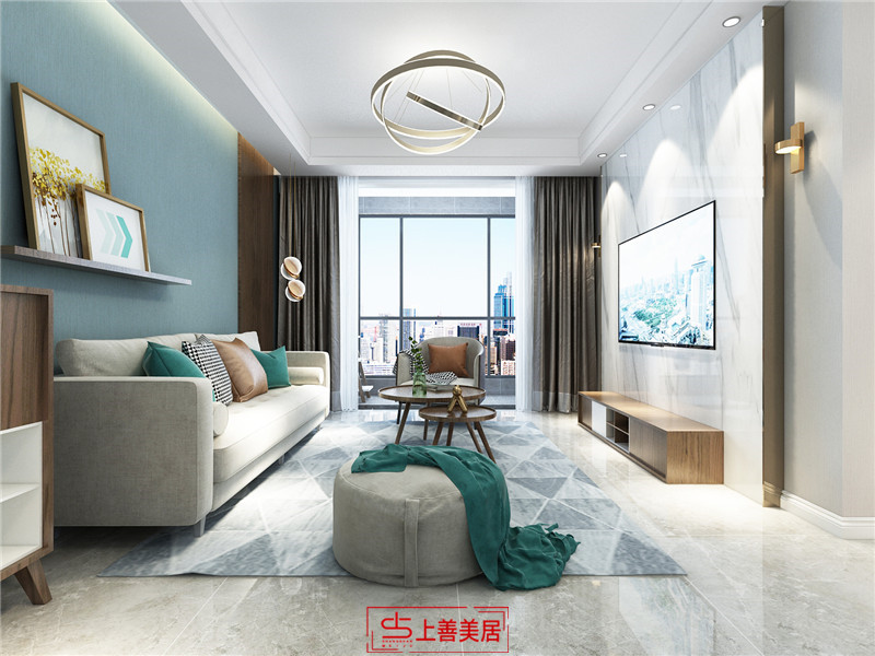 融創(chuàng)中心/107㎡/輕奢