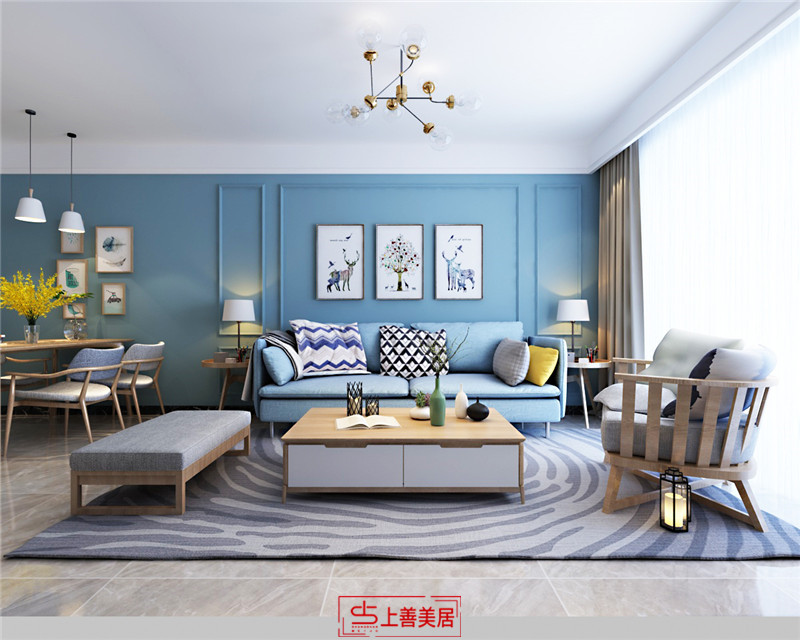 潤德天悅城/115㎡/北歐