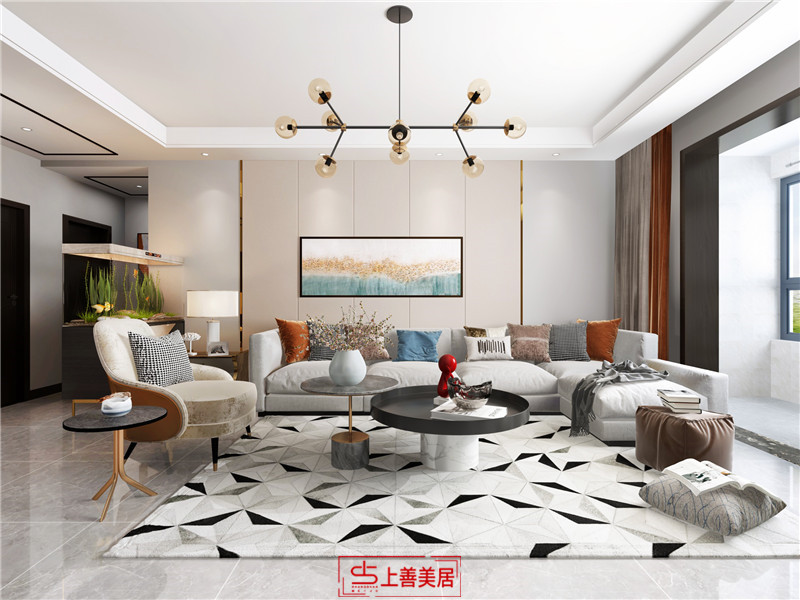 鳳凰府/130㎡/現(xiàn)代輕奢