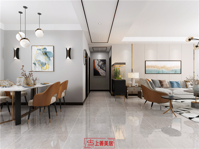 鳳凰府/130㎡/現(xiàn)代輕奢