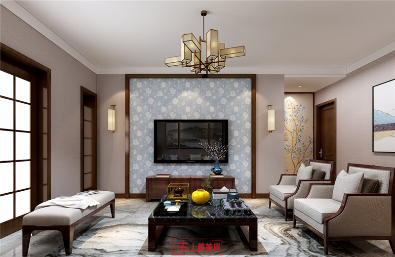 西苑小區(qū)/78㎡/現(xiàn)代中式