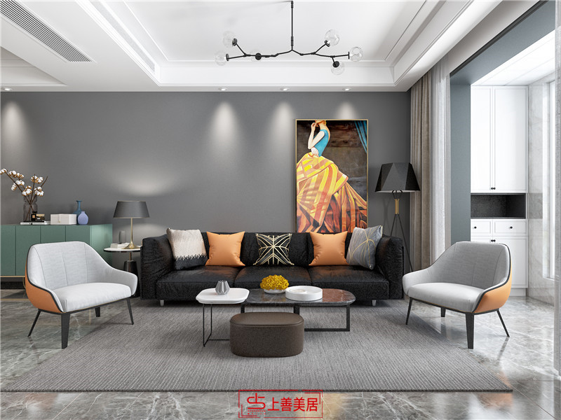 融創(chuàng)中心/9號地107㎡/簡約風格