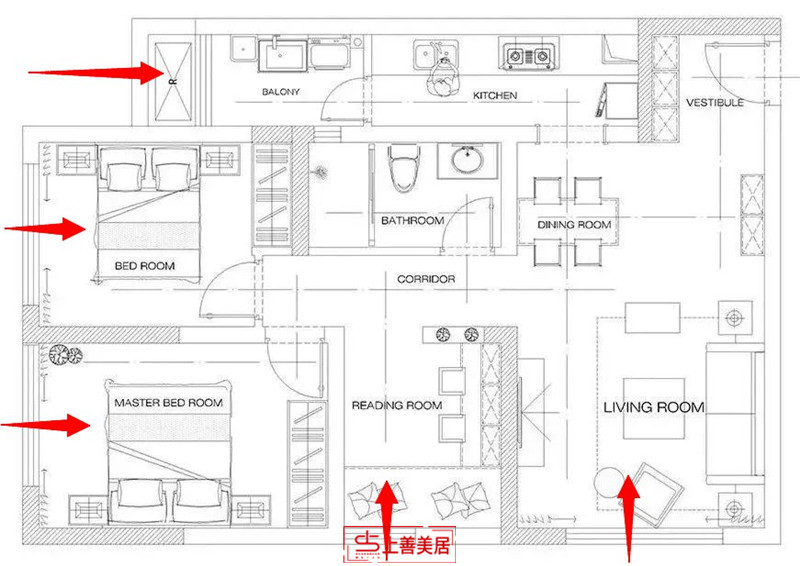 保利花園/115㎡/北歐