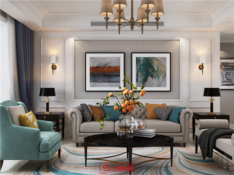 維多利亞三期/135㎡/現(xiàn)代美式