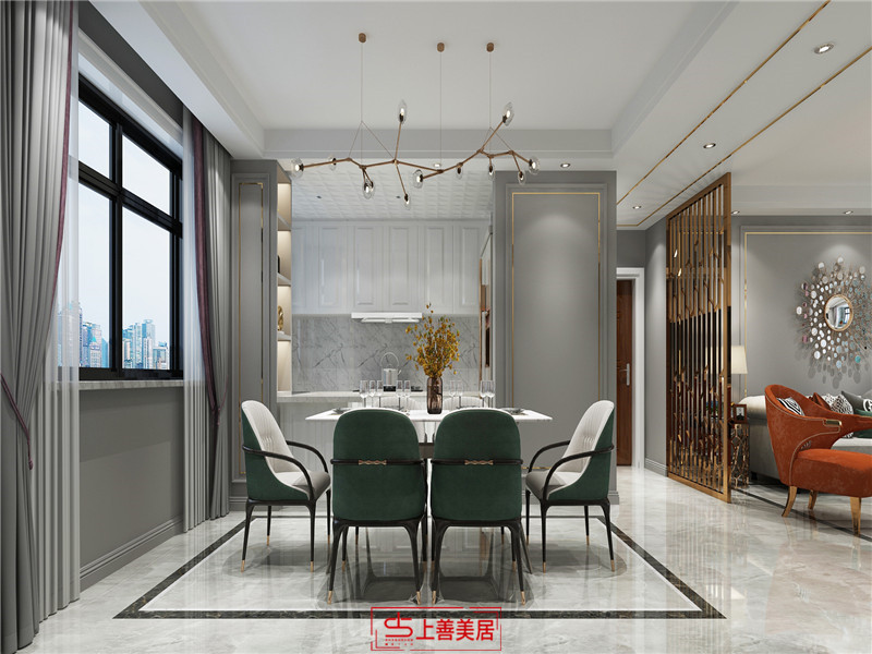 保利東郡/137㎡/美式輕奢