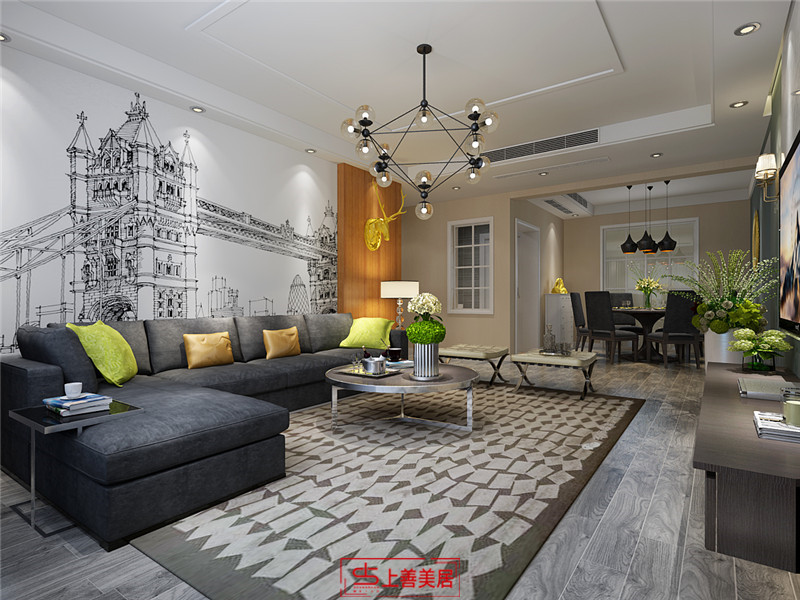 啟銳園/135㎡/后現(xiàn)代