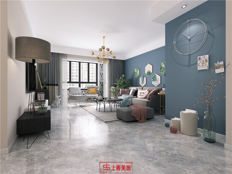 福美國(guó)際/135㎡/現(xiàn)代簡(jiǎn)約