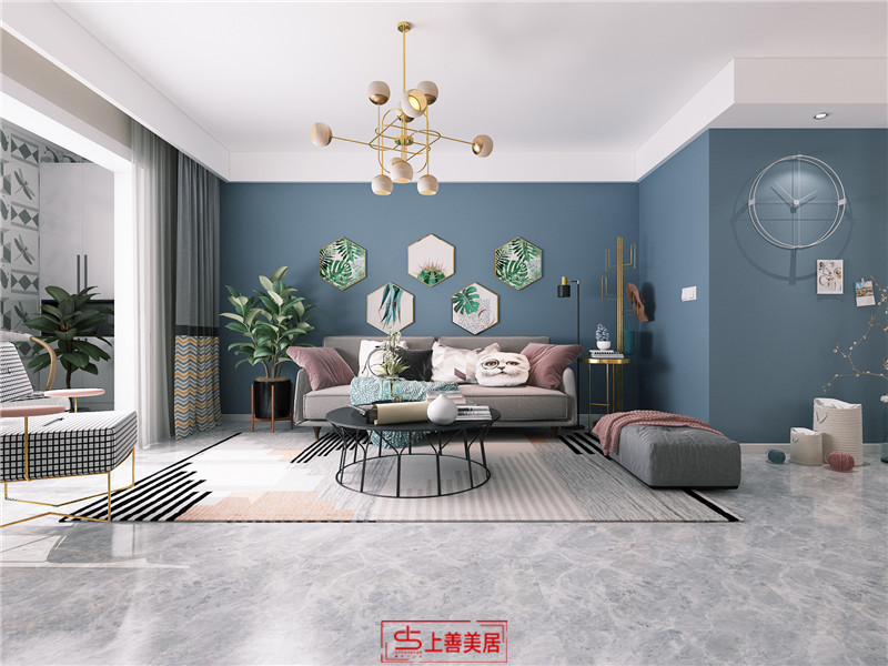 福美國(guó)際/135㎡/現(xiàn)代簡(jiǎn)約