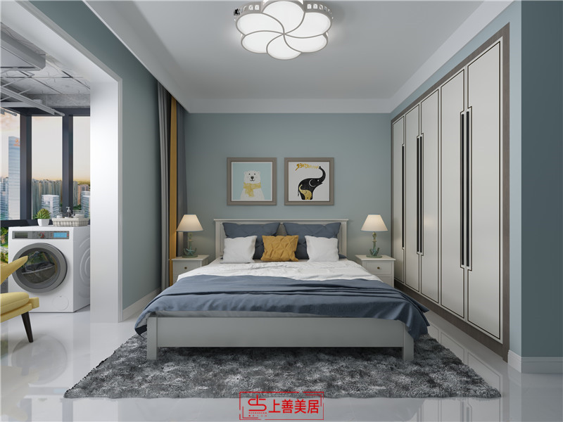 和合美家/97㎡/簡(jiǎn)約美式