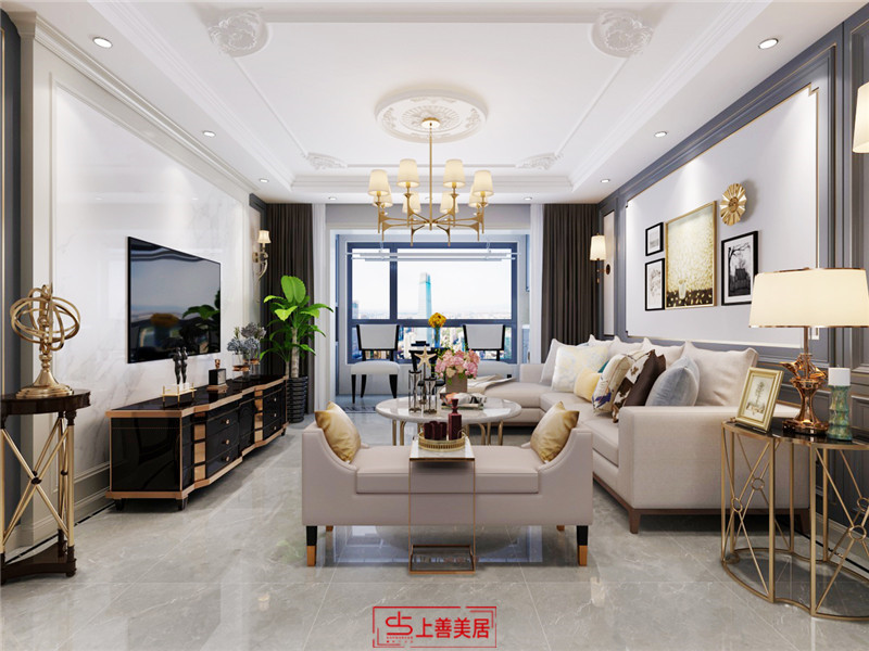 華林國際/150㎡/美式輕奢