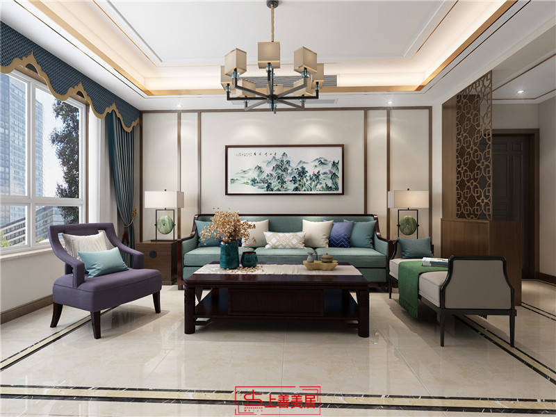 國(guó)赫天著/135㎡/新中式