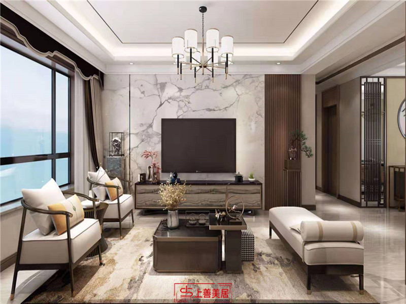 國(guó)赫天著/130㎡/新中式