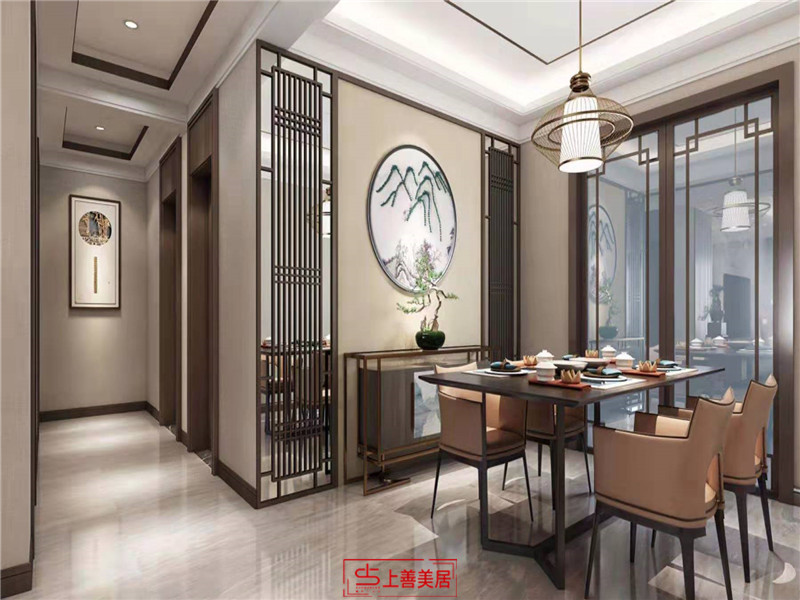 國(guó)赫天著/130㎡/新中式