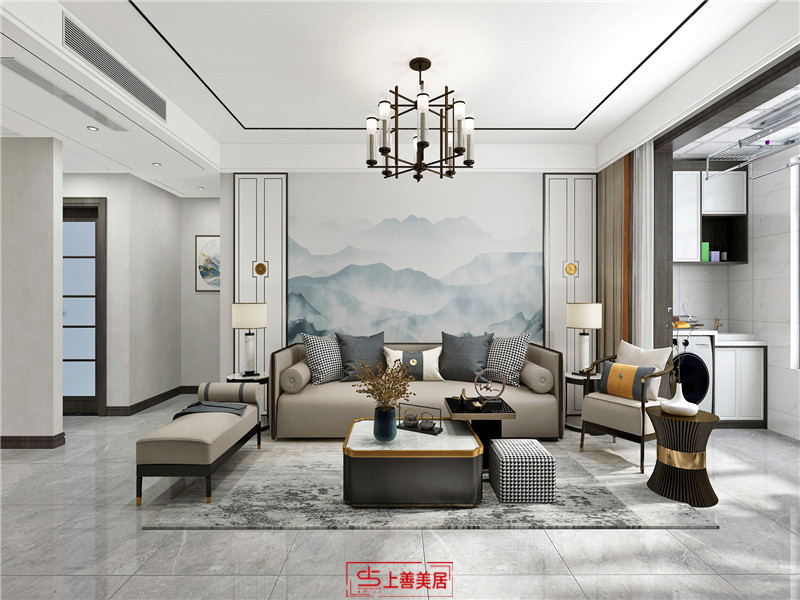 保利堂悅/137㎡/新中式