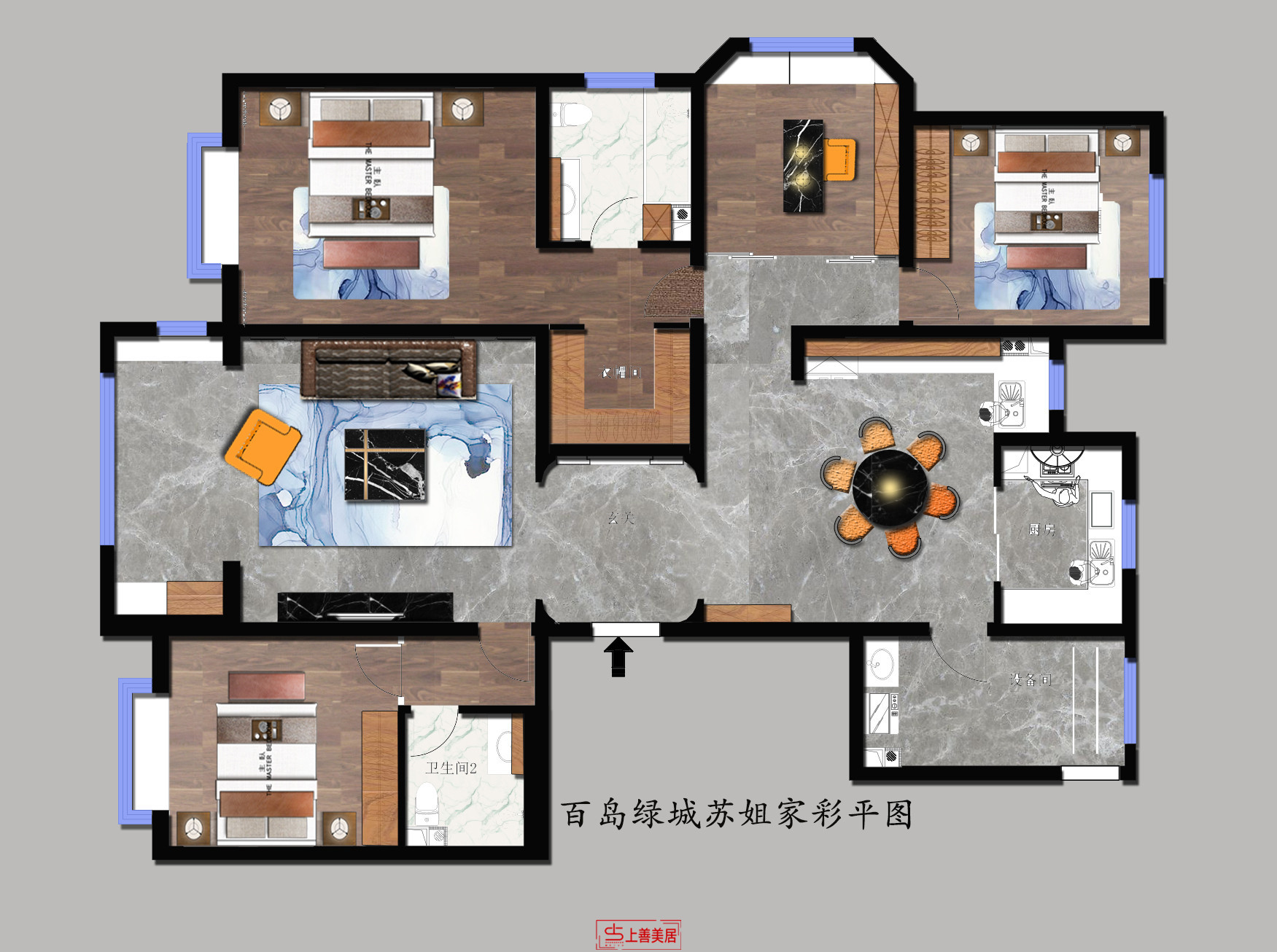 百島綠城/中式/220㎡