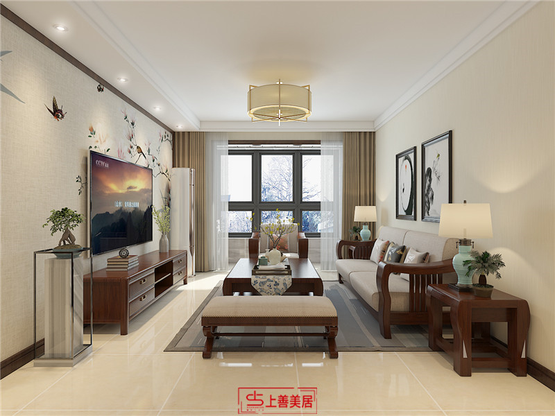 國赫天著/中式風格/95㎡