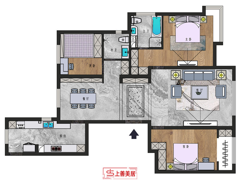 國赫天著/155㎡/現(xiàn)代