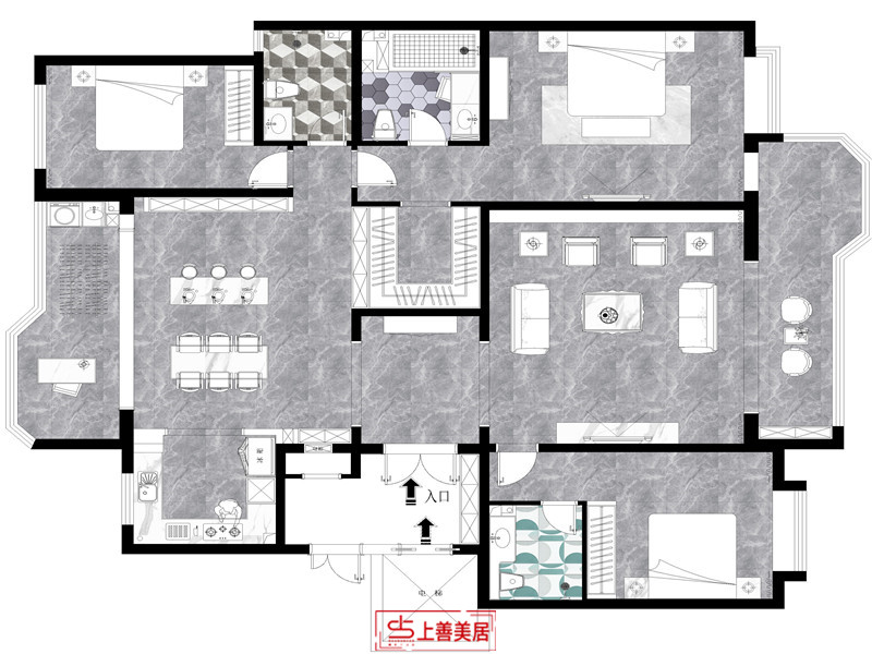 榮盛華府/200㎡/輕奢