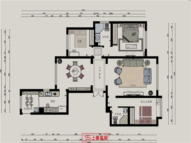 國赫天著/150㎡/歐式
