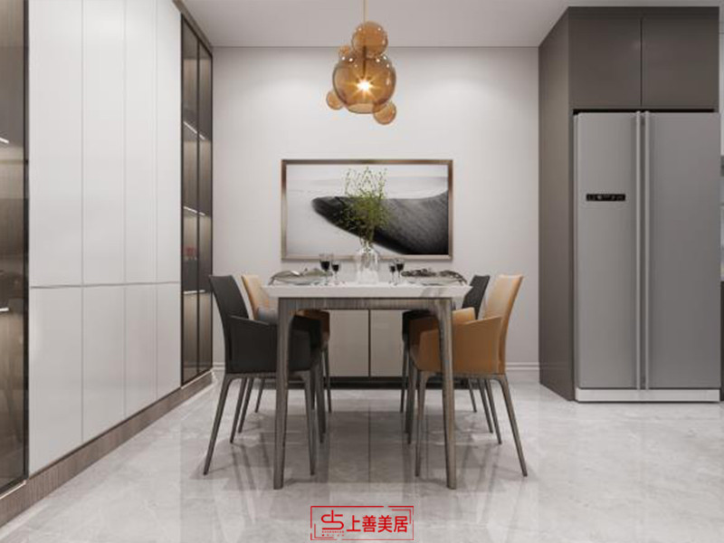 金元小區(qū)140平現代風格餐廳