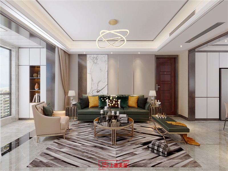 翰林甲第145平現(xiàn)代風(fēng)格沙發(fā)墻