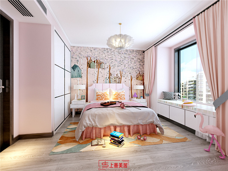 翰林甲第145平現(xiàn)代風(fēng)格兒童房