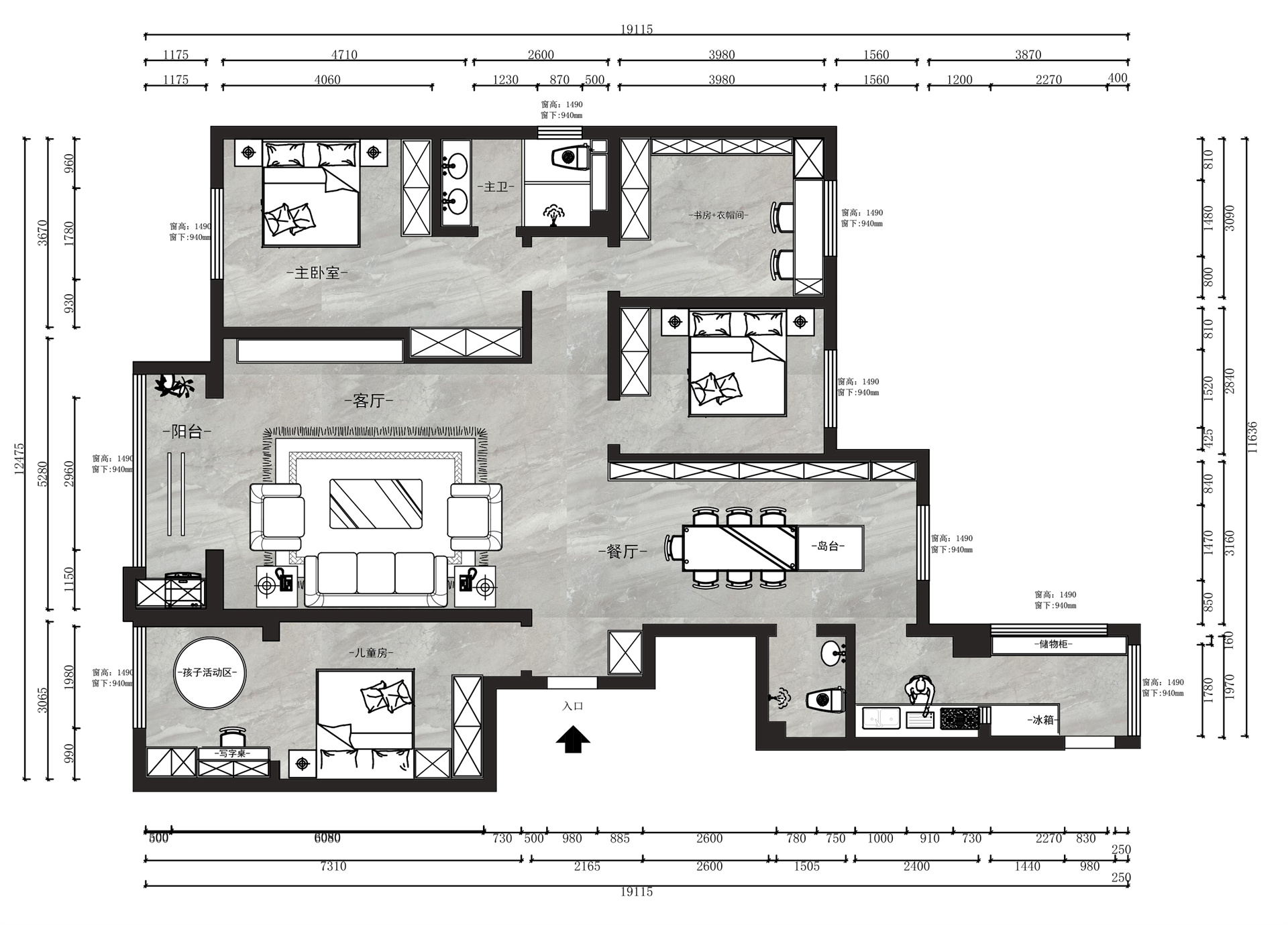 邢臺和園/197㎡/現代