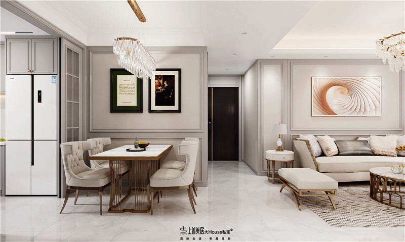 保利時(shí)光/130㎡/美式